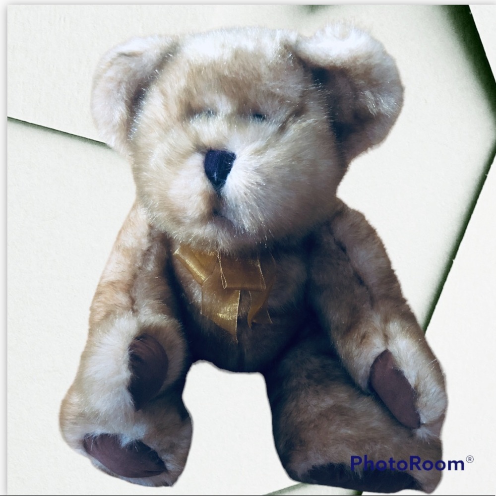 Cute Soft Cuddly Teddy Bear with Bow